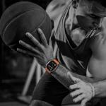 Curea Tech Protect Nylon Slip compatibila cu Apple Watch 6/7/8/9/10/SE/Ultra 1/2, 44/45/46/49mm, Portocaliu 8 - lerato.ro