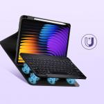 Husa cu tastatura Tech-Protect Smartcase Pen compatibila cu Xiaomi Pad 7 / Pad 7 Pro, Cablu USB-C inclus, Black 7 - lerato.ro