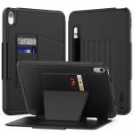 Husa Tech-Protect Smartcase Pen Armor compatibila cu iPad 10 2022 / iPad 11 2025, Suport si compartimente pentru carduri, Negru 3 - lerato.ro