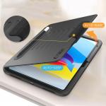 Husa Tech-Protect Smartcase Pen Armor compatibila cu iPad 10 2022 / iPad 11 2025, Suport si compartimente pentru carduri, Negru 5 - lerato.ro