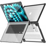 Carcasa laptop Tech-Protect Smartshell Pro compatibila cu MacBook Air 15 inch 2023/2024/2025 Black/Clear 4 - lerato.ro