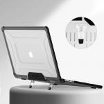 Carcasa laptop Tech-Protect Smartshell Pro compatibila cu MacBook Air 13 inch 2023/2024/2025 Black/Clear 5 - lerato.ro