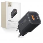 Incarcator retea TECH-PROTECT NCM33, USB/USB-C, Quick Charge 3.0, Power Delivery 33W, Negru 3 - lerato.ro