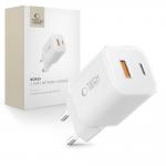 Incarcator retea TECH-PROTECT NCM33, USB/USB-C, Quick Charge 3.0, Power Delivery 33W, Alb 3 - lerato.ro