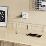 Incarcator retea TECH-PROTECT NCM33, USB/USB-C, Quick Charge 3.0, Power Delivery 33W, Alb 8 - lerato.ro