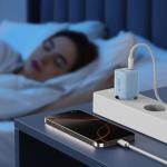 Incarcator retea TECH-PROTECT NCM33, USB/USB-C, Quick Charge 3.0, Power Delivery 33W, Albastru 7 - lerato.ro