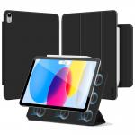 Husa Tech-Protect Smartcase Magnetic compatibila cu iPad 10.9” 2022 / 11” 2025 Black 3 - lerato.ro
