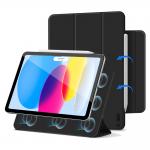 Husa Tech-Protect Smartcase Magnetic compatibila cu iPad 10.9” 2022 / 11” 2025 Black 2 - lerato.ro