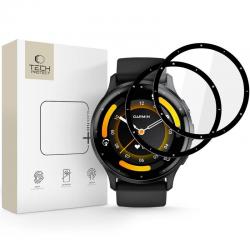 Set 2 folii hibride TECH-PROTECT Glass Flex+ compatibil cu Garmin Venu 3 Black
