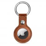 Husa de protectie TECH-PROTECT Naturalfit compatibila cu Apple AirTag 1/2 Maro 2 - lerato.ro
