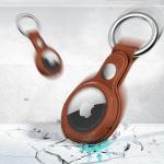 Husa de protectie TECH-PROTECT Naturalfit compatibila cu Apple AirTag 1/2 Maro 4 - lerato.ro