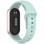 Curea silicon TECH-PROTECT Iconband Pure compatibila cu Xiaomi Mi Band 8 / 9 / 10 / NFC Mint 3 - lerato.ro