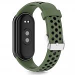 Curea plastic TECH-PROTECT Iconband Air compatibila cu Xiaomi Mi Band 8 / 9 / 10 / NFC Verde 3 - lerato.ro