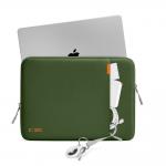 Geanta TECH-PROTECT Defender compatibila cu laptop 13/14 inch Green 4 - lerato.ro