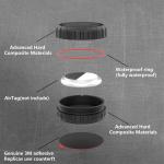 Husa de protectie TECH-PROTECT 3M Pouch compatibila cu Apple AirTag Black 6 - lerato.ro