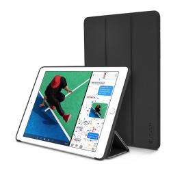 Husa Tech-Protect Smartcase compatibila cu iPad 9.7inch 5/6, Negru