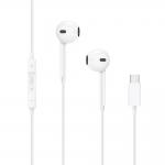Casti audio cu microfon TECH-PROTECT Ultraboost Core, In-ear, Control pe fir, USB-C, Lungime cablu 1.2m, Alb 4 - lerato.ro