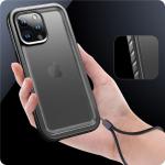 Carcasa waterproof TECH-PROTECT Shellbox compatibila cu iPhone 15, IP68, Protectie display, Negru 4 - lerato.ro