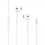 Casti audio cu microfon TECH-PROTECT Ultraboost Core, In-ear, Control pe fir, Jack 3.5mm, Lungime cablu 1.2m, Alb 4 - lerato.ro