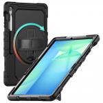 Carcasa 360 grade TECH-PROTECT Solid compatibila cu Samsung Galaxy Tab S10 FE Plus 13.1inch X620 / X626B Black 3 - lerato.ro