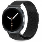Curea TECH-PROTECT MilaneseBand compatibila cu Samsung Galaxy Watch 8 40/44/46mm, Negru 2 - lerato.ro
