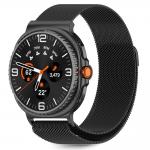 Curea TECH-PROTECT MilaneseBand compatibila cu Samsung Galaxy Watch 8 40/44/46mm, Negru 3 - lerato.ro