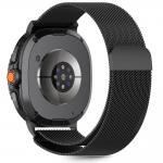 Curea TECH-PROTECT MilaneseBand compatibila cu Samsung Galaxy Watch 8 40/44/46mm, Negru 4 - lerato.ro