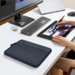 [Combo] Accesorii Laptop, Rucsac BMW Nylon Blue Stripe 16 inch + Husa Tech-Protect Sleeve 14 - lerato.ro