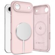 Carcasa Tech-Protect Silicone cu Magsafe compatibila cu iPhone 17 Air, Roz