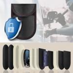 Husa de protectie Tech-Protect KLR100, Capacitate de blocare RFID, EMF, Bluetooth, Wi-Fi, GPS și alte unde radio, Negru/Rosu 3 - lerato.ro