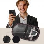 Husa de protectie Tech-Protect KLR100, Capacitate de blocare RFID, EMF, Bluetooth, Wi-Fi, GPS și alte unde radio, Negru/Rosu 4 - lerato.ro