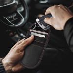 Husa de protectie Tech-Protect KLR100, Capacitate de blocare RFID, EMF, Bluetooth, Wi-Fi, GPS și alte unde radio, Negru/Rosu 5 - lerato.ro