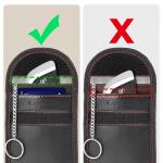 Husa de protectie Tech-Protect KLR100, Capacitate de blocare RFID, EMF, Bluetooth, Wi-Fi, GPS și alte unde radio, Negru/Rosu 8 - lerato.ro