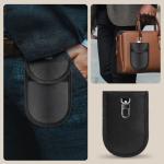 Husa de protectie Tech-Protect KLR100, Capacitate de blocare RFID, EMF, Bluetooth, Wi-Fi, GPS și alte unde radio, Negru 6 - lerato.ro