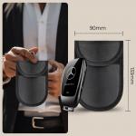 Husa de protectie Tech-Protect KLR100, Capacitate de blocare RFID, EMF, Bluetooth, Wi-Fi, GPS și alte unde radio, Negru 7 - lerato.ro