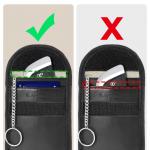 Husa de protectie Tech-Protect KLR100, Capacitate de blocare RFID, EMF, Bluetooth, Wi-Fi, GPS și alte unde radio, Negru 8 - lerato.ro