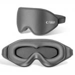 Masca de dormit TECH-PROTECT EyeShade, Spuma cu memorie, Curea ajustabila, Gri 3 - lerato.ro