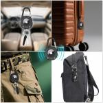 Husa de protectie tip breloc Tech-Protect Slidelock compatibila cu Apple AirTag, Negru 9 - lerato.ro