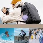 Carcasa Tech-Protect Silicone Hook compatibila cu Samsung Galaxy Buds 3 / 3 FE / 3 Pro, Mov 7 - lerato.ro