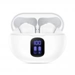 Casti wireless Tech-Protect UltraBoost TWS Pro G2, Bluetooth 5.4, 300mAh, Autonomie 8h, USB-C, Alb 4 - lerato.ro