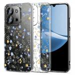 Carcasa Tech-Protect FlexAir Spring Flowers compatibila cu Xiaomi Redmi 15C 5G (173mm) / POCO C85 5G (173mm), Transparent 2 - lerato.ro