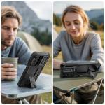 Carcasa Tech-Protect Kevlar Cam Plus compatibila cu Samsung Galaxy A17 4G / 5G, Negru 4 - lerato.ro
