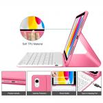 Husa Tech-Protect SmartCase Pen cu tastatura compatibila cu iPad 10 (2022) / iPad 11 (2025), Magenta 6 - lerato.ro