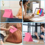 Husa Tech-Protect SmartCase Pen cu tastatura compatibila cu iPad 10 (2022) / iPad 11 (2025), Magenta 10 - lerato.ro