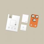 Folie protectie camera foto Tech-Protect Camfull Fit Plus compatibila cu iPhone 17 Pro, Portocaliu 3 - lerato.ro