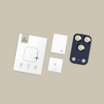 Folie protectie camera foto Tech-Protect Camfull Fit Plus compatibila cu iPhone 17 Pro Max, Deep Blue 3 - lerato.ro