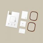 Set 2 protectii sticla securizata Tech-Protect Glass Ring compatibila cu Apple Watch Ultra 49mm, Portocaliu 3 - lerato.ro