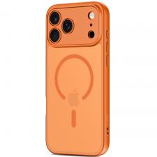 Carcasa Tech-Protect BasicMag cu Magsafe compatibila cu iPhone 17 Pro Max, Portocaliu