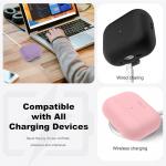 Carcasa Tech-Protect Silicone compatibila cu Apple AirPods Pro 3, Gri 6 - lerato.ro