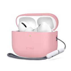 Carcasa Tech-Protect Silicone compatibila cu Apple AirPods Pro 3, Roz